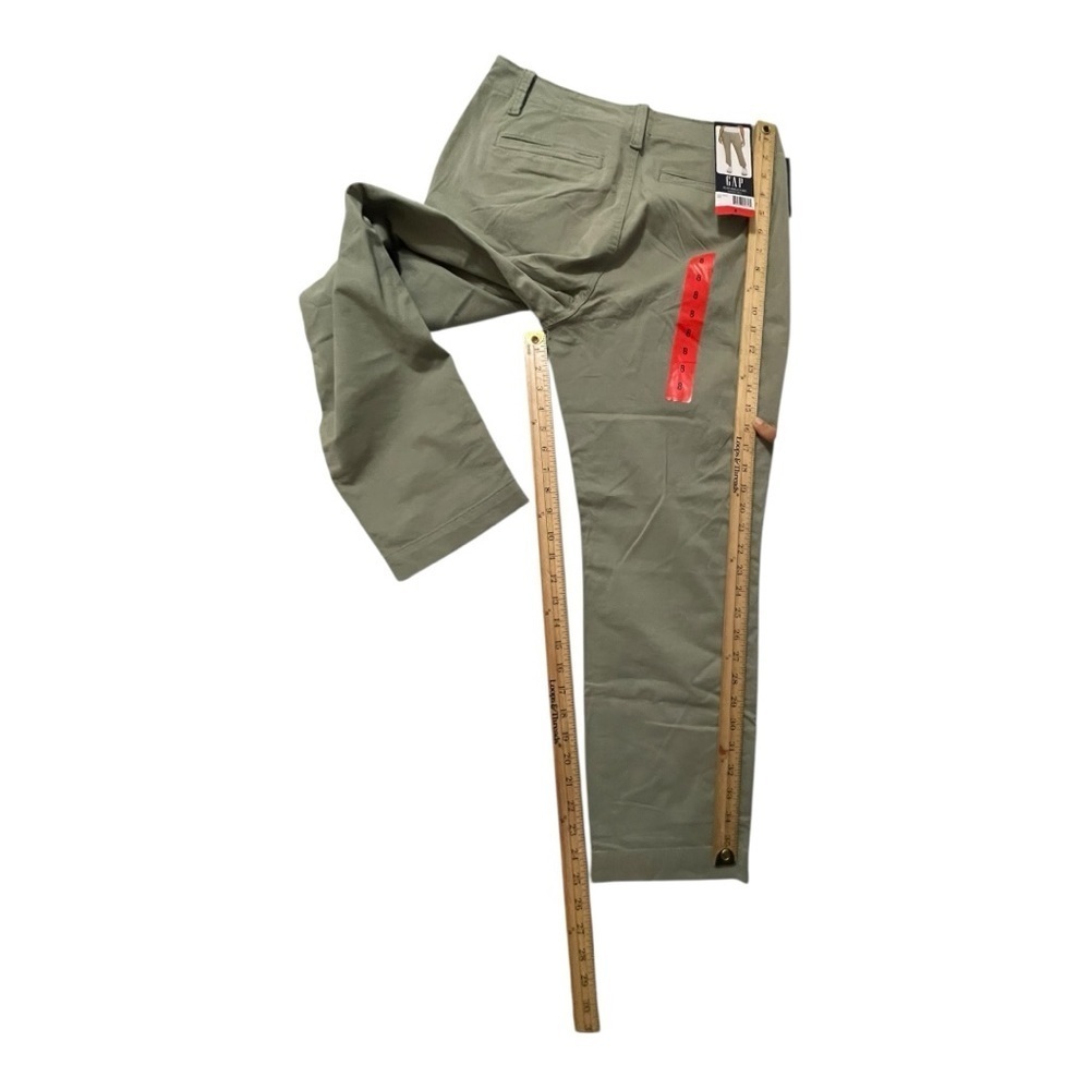 Gap Women's Slim Ankle Pant in Green size: 8 - Picture 7 of 11